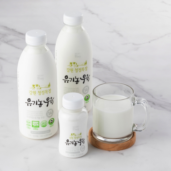 강원 청정목장 유기농 우유 200mL보급소 주문 연결상품